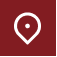 Location pin icon on red background.